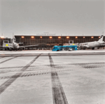 Ceremonial place of Tabriz airport